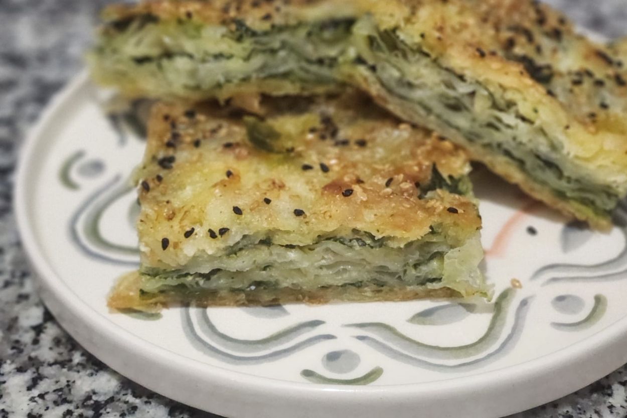 Glutensiz Ispanaklı Güllaç Böreği Tarifi