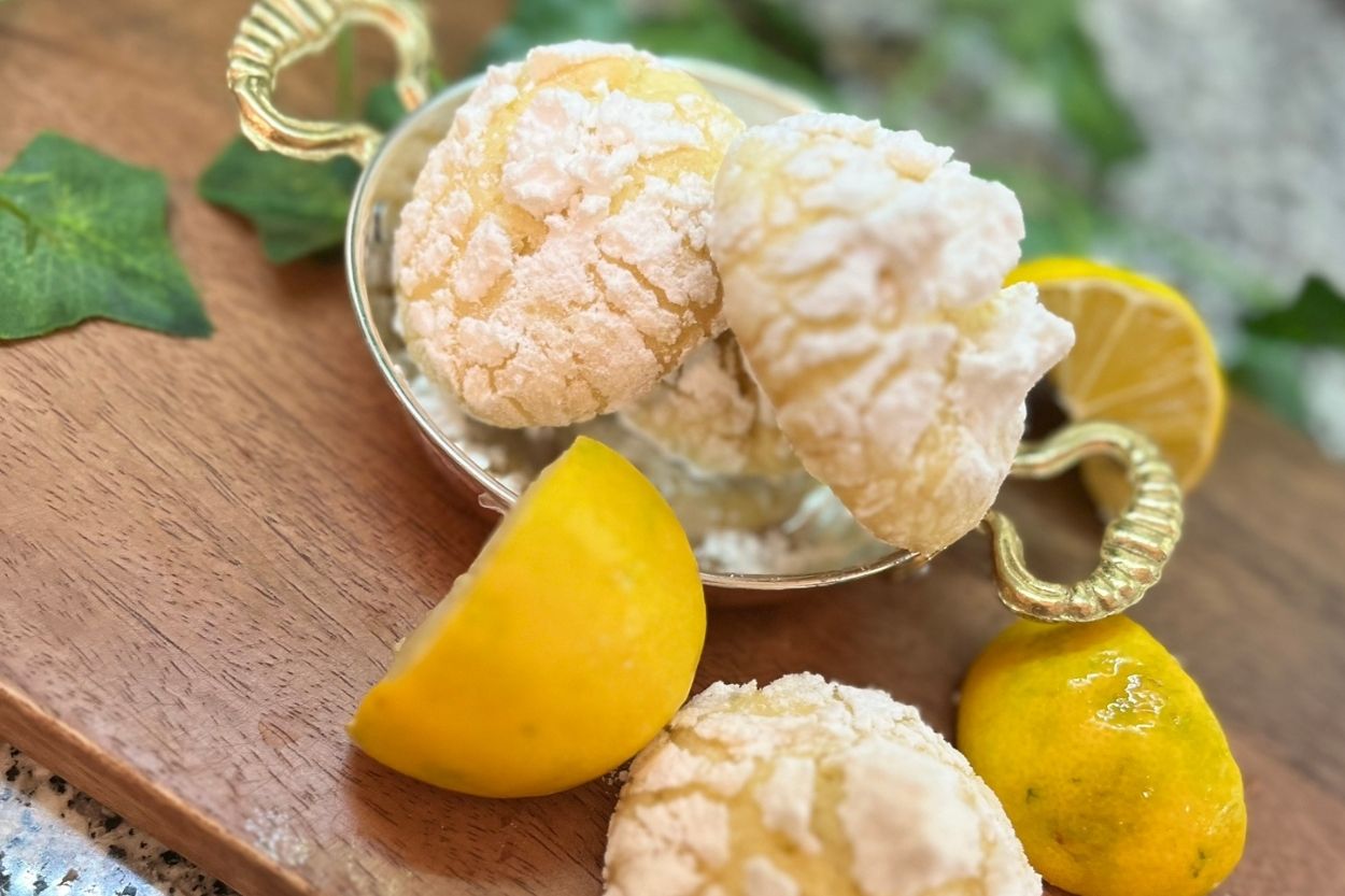 Limonlu Fındıklı Çatlak Kurabiye Tarifi