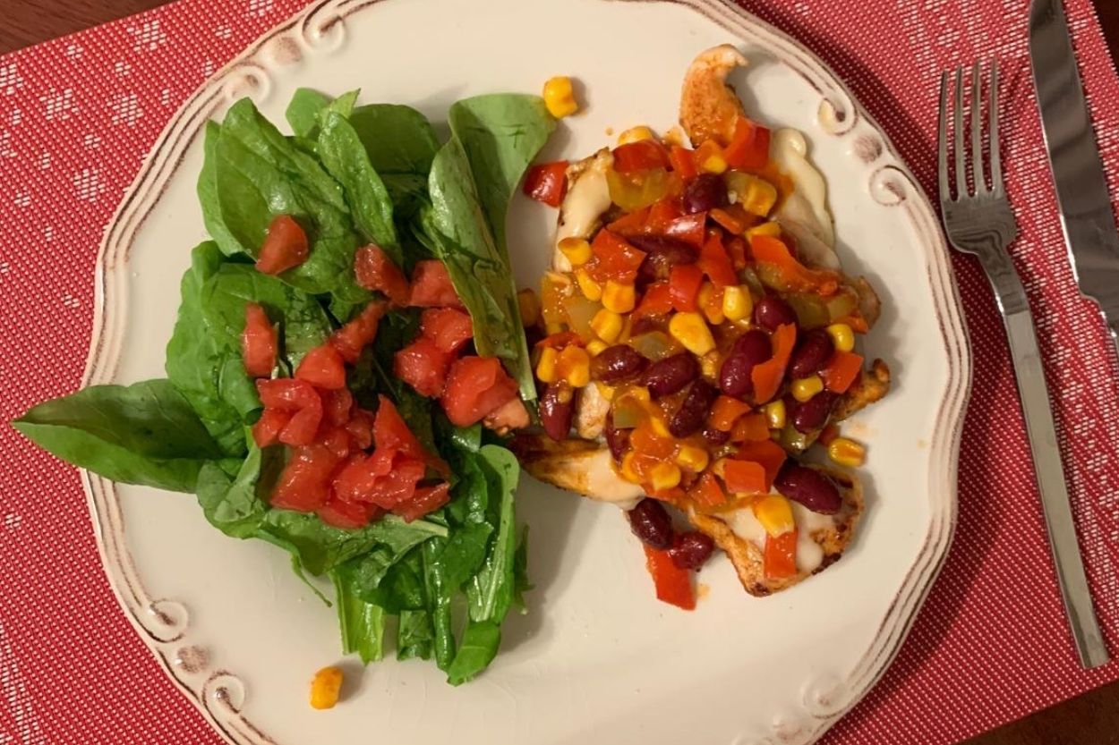 Meksika Soslu Tavuk Tarifi