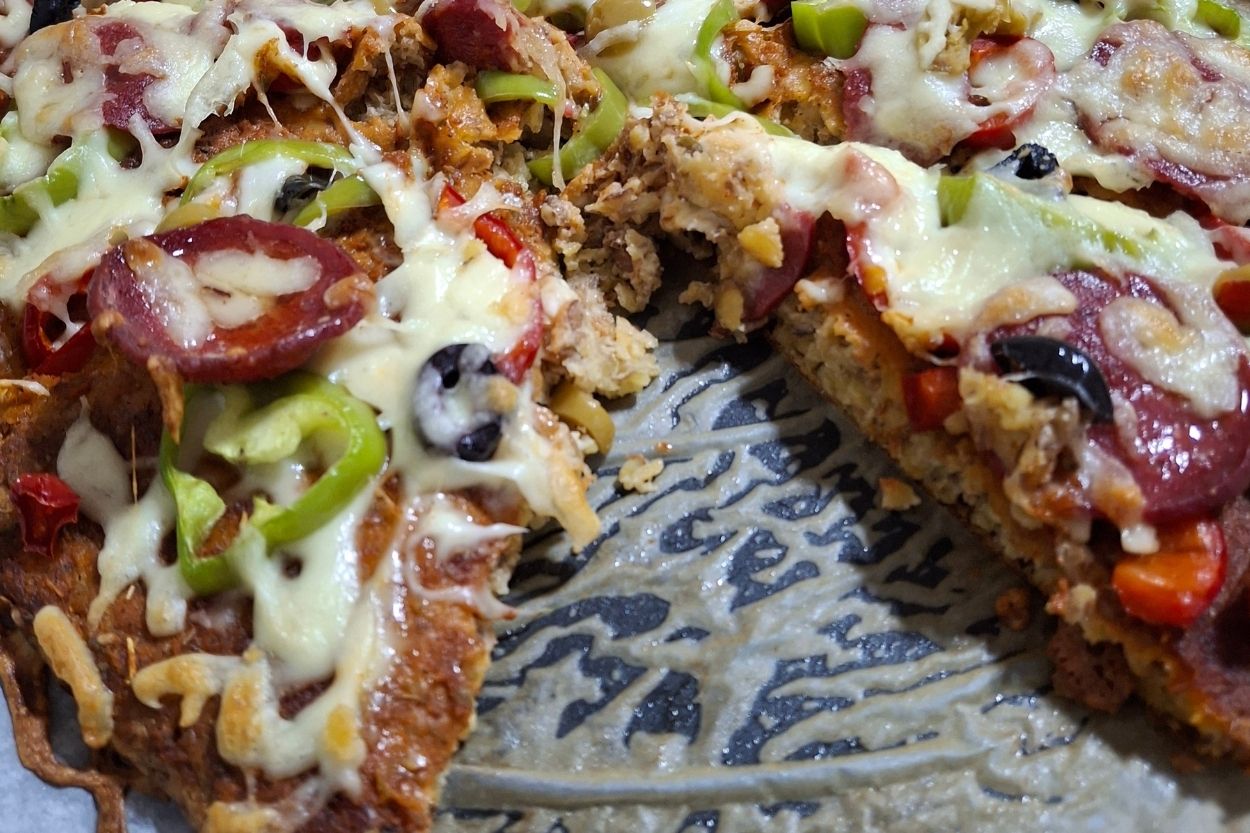 Proteini Bol Pizza Tarifi