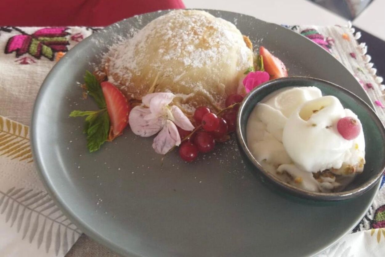 Yufkayla Sarılmış Beyaz Çikolatalı Sufle Tarifi