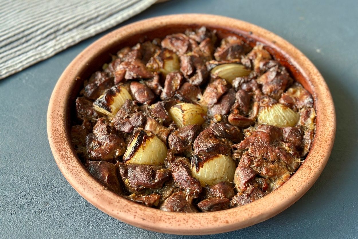 Fırında Tavuk Ciğer Tarifi