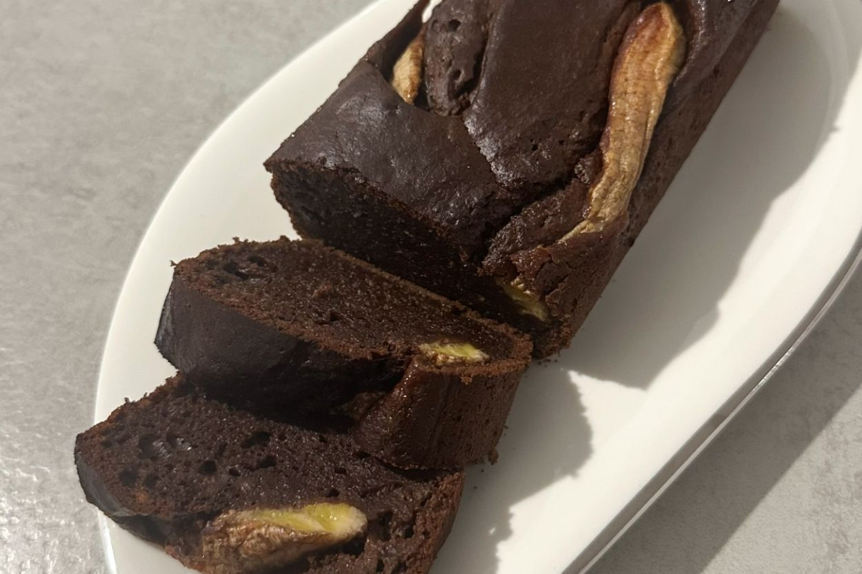 Şekersiz Çikolatalı Banana Bread Tarifi