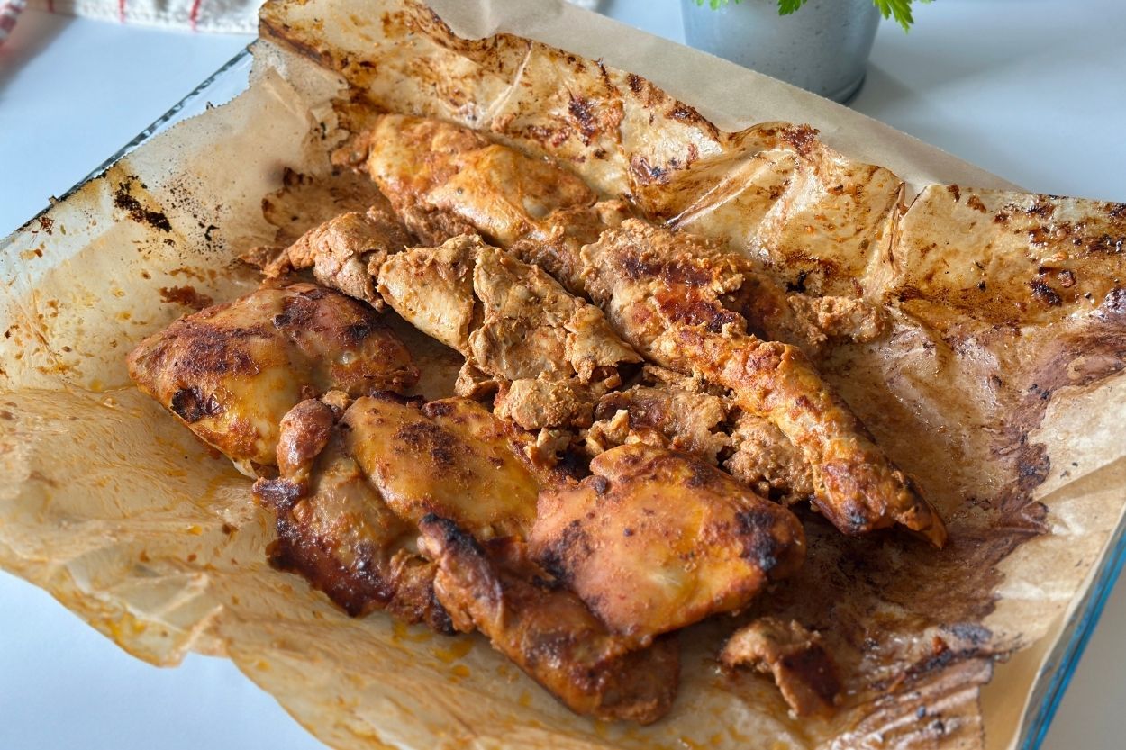 Yağlı Kağıtta Tavuk Döner Tarifi