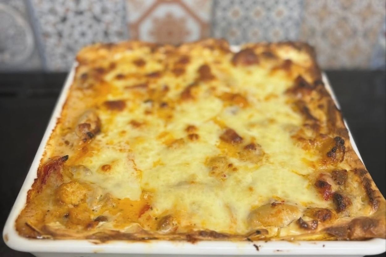 Beşamel Soslu Tavuklu Fırın Makarna Tarifi