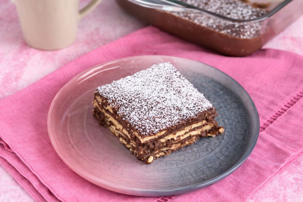 Bisküvili Puding Pastası