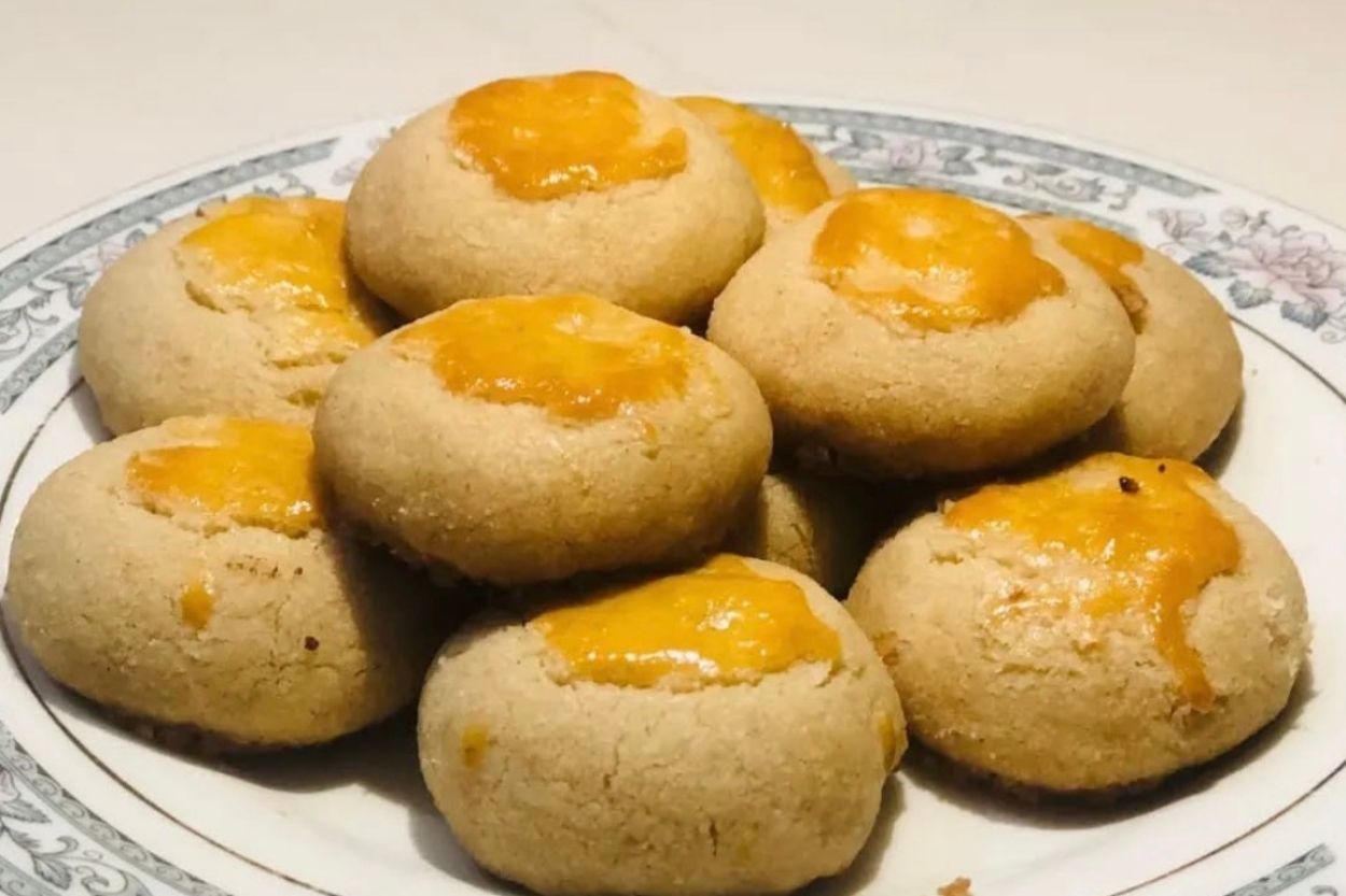 Kayısılı Bademli Un Kurabiyesi Tarifi