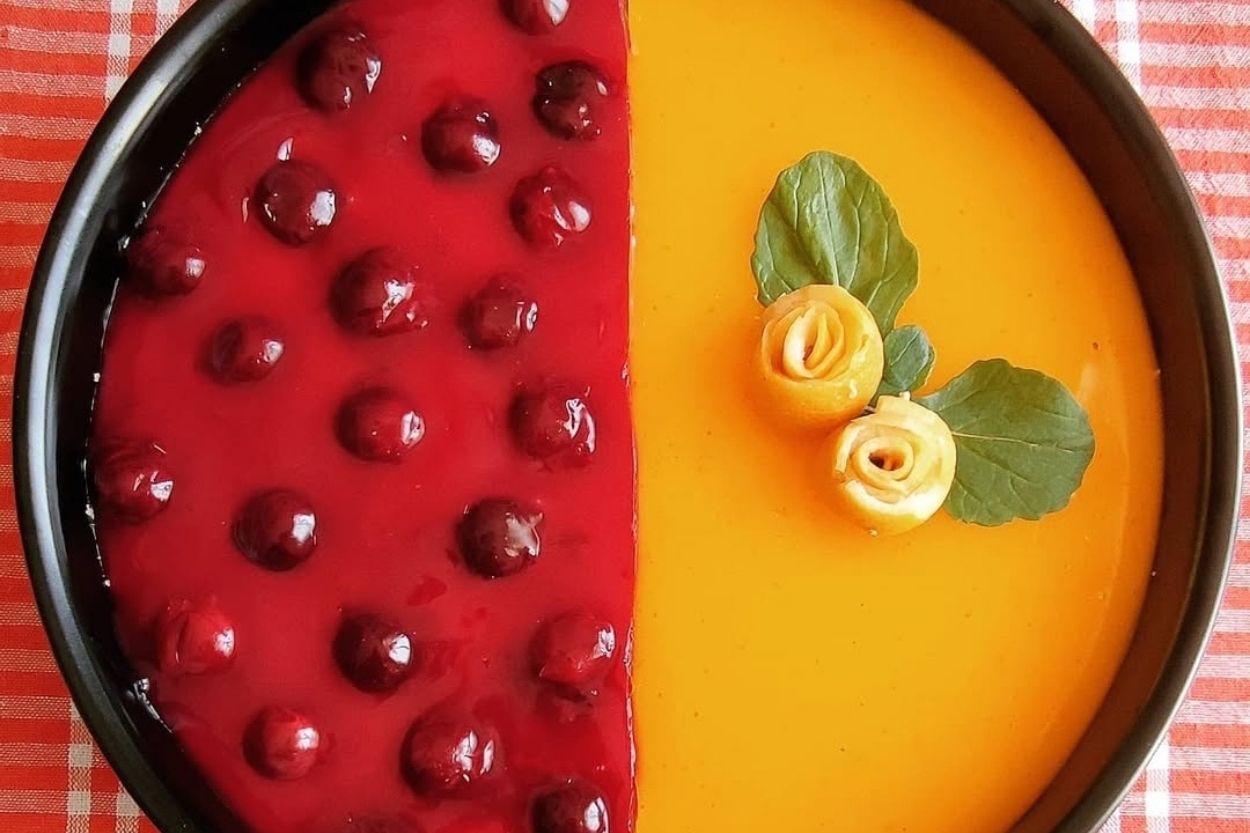 Limonlu Vişneli Cheesecake Tarifi