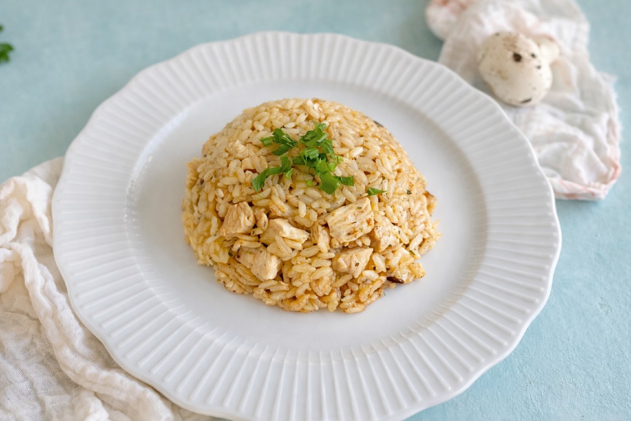 Mantarlı Tavuklu Pilav Tarifi