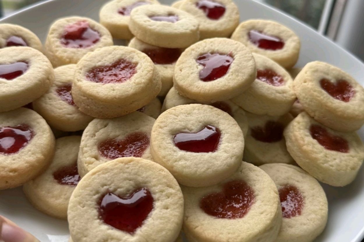 Marmelatlı Kalp Kurabiye Tarifi
