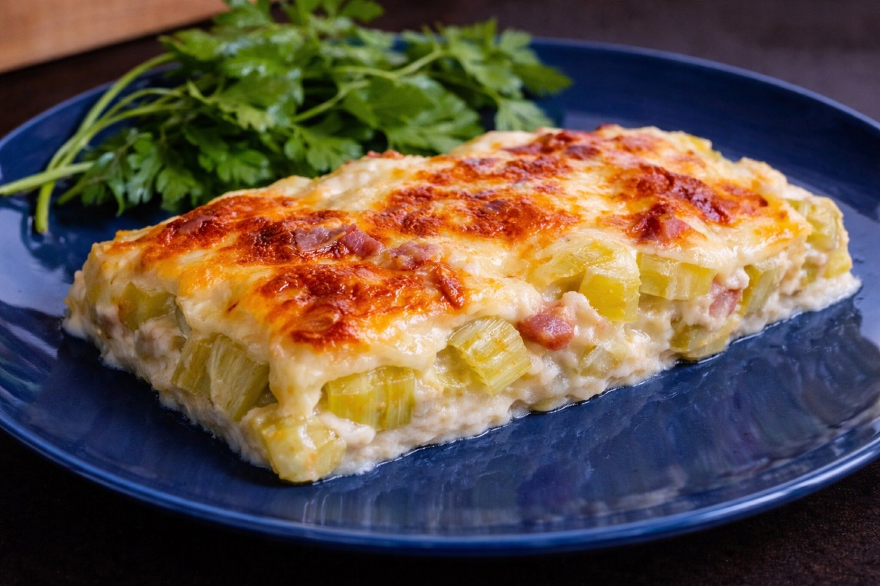 Pırasalı Patates Graten Tarifi