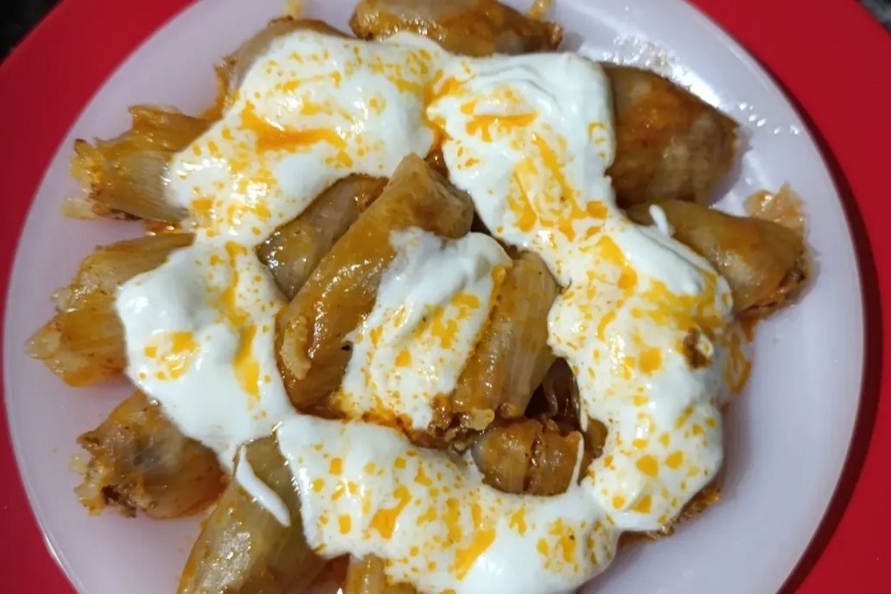 Sumaklı Etli Soğan Dolması Tarifi