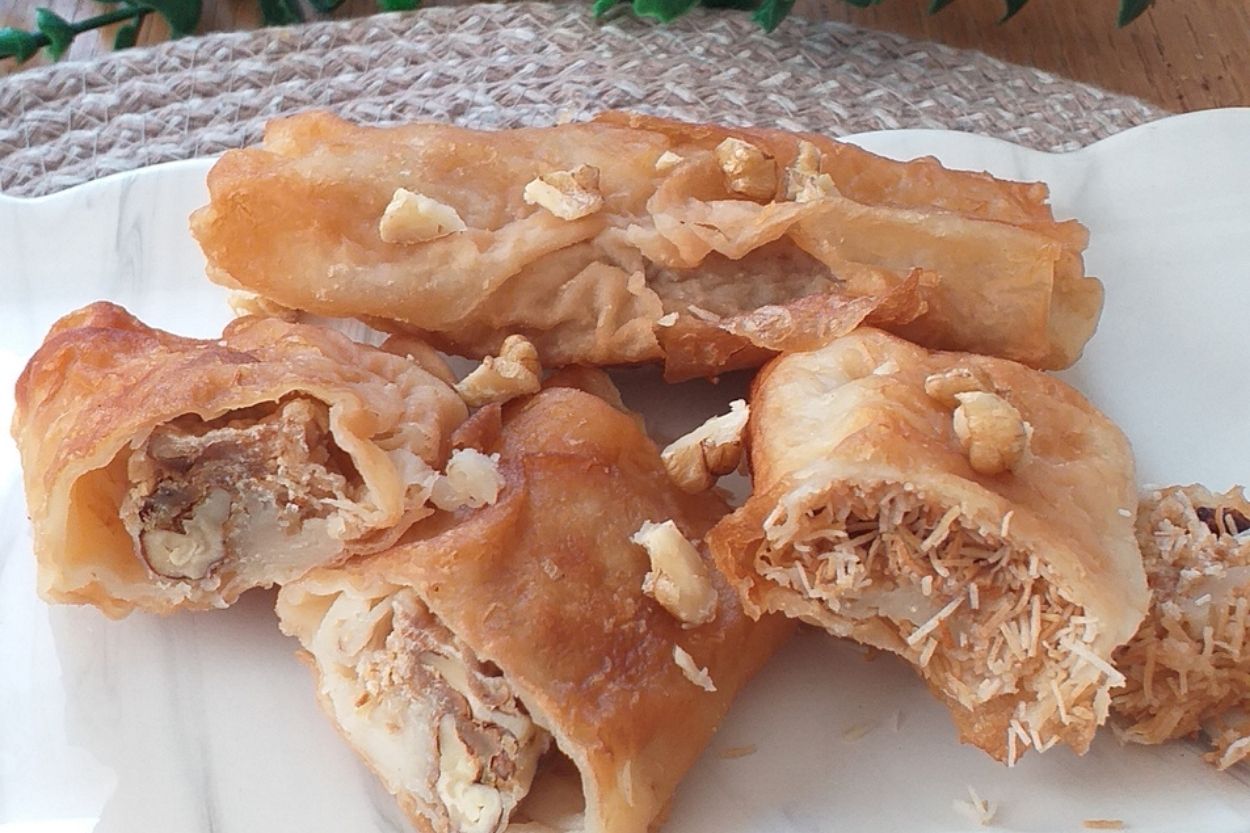 Yufkalı Kadayıf Dolması Tarifi