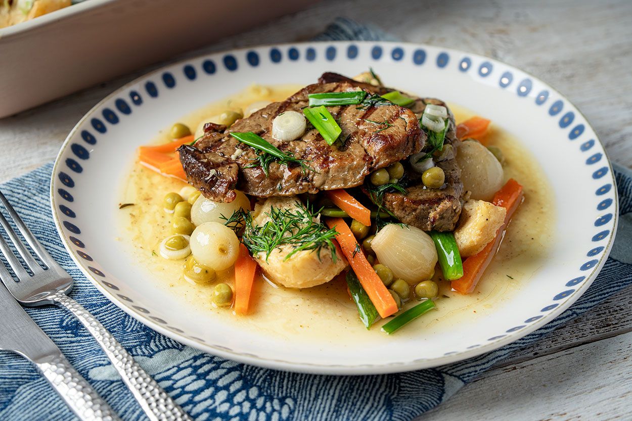 Buharda Pişen Enginarlı Bonfile Tarifi