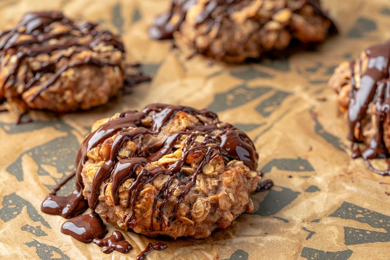 Muzlu Yulaflı Cevizli Cookie Tarifi