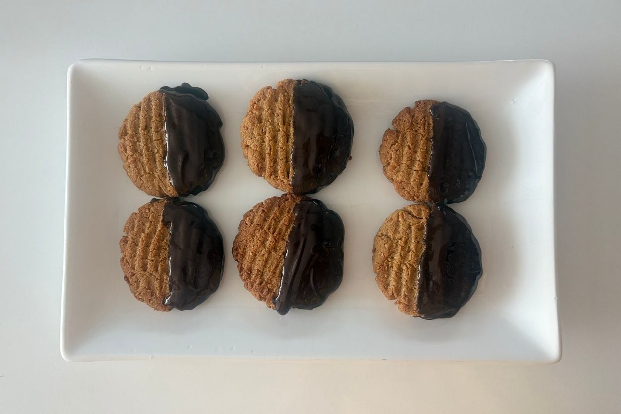 Badem Unlu Fıstık Ezmeli Glutensiz Kurabiye Tarifi