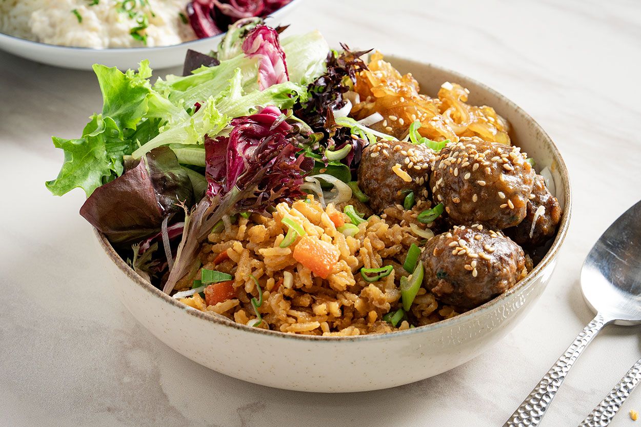 Teriyaki Köfte Bowl Tarifi