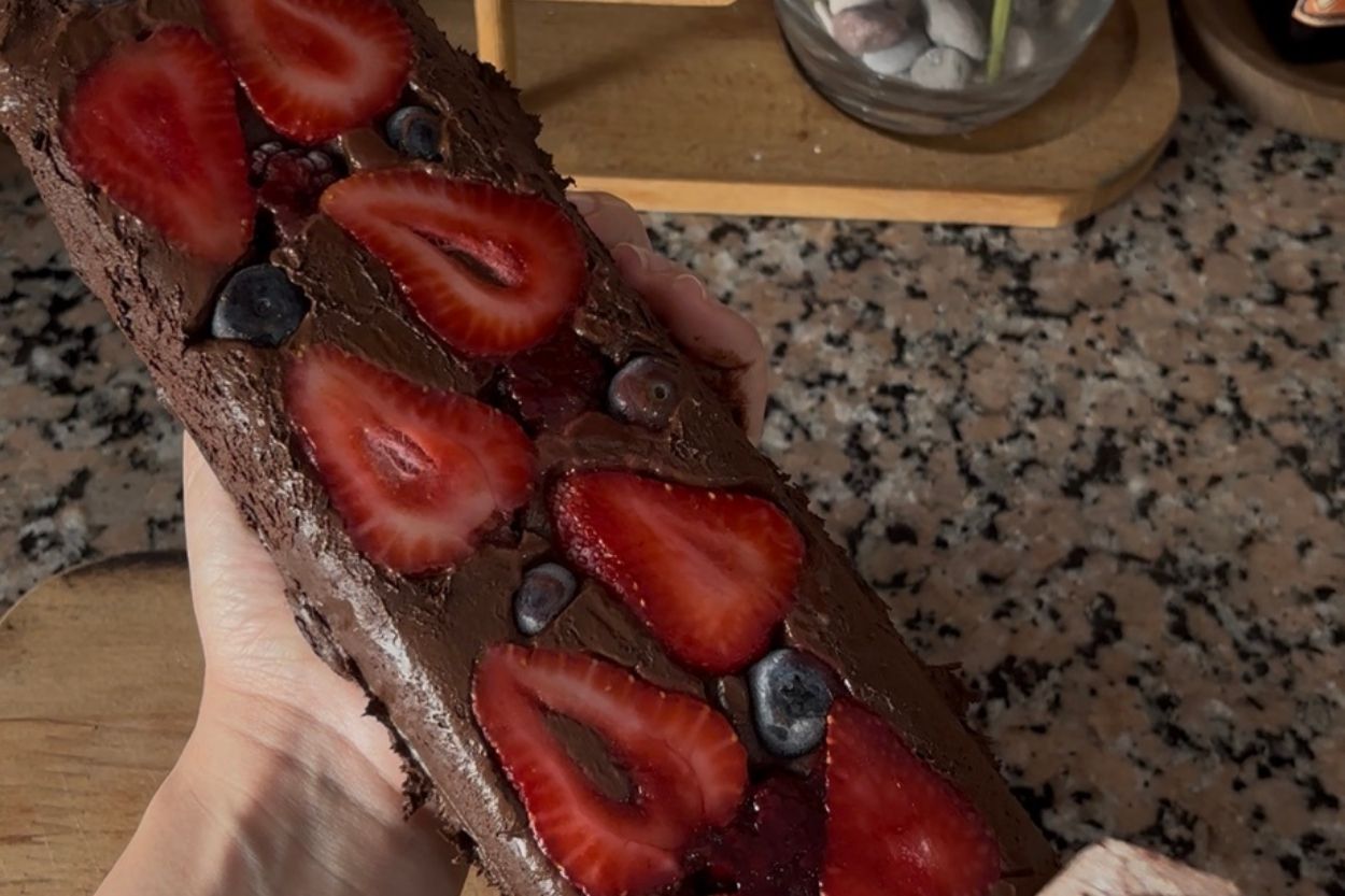 Kakaolu Pişmeyen Fit Brownie Tarifi