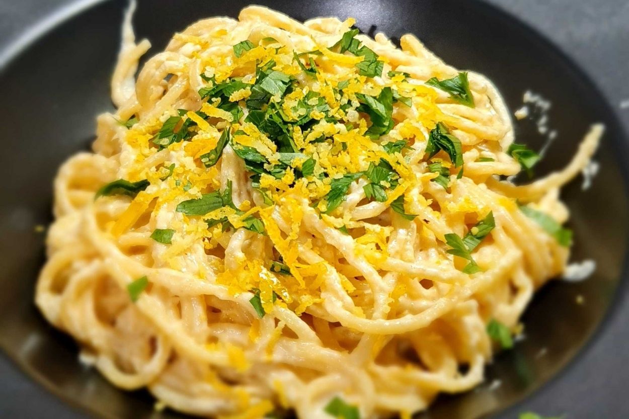 Limonlu Kremalı Spagetti Tarifi