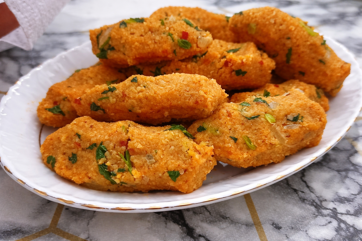 Yeşil Soğanlı Kırmızı Mercimek Köftesi Tarifi