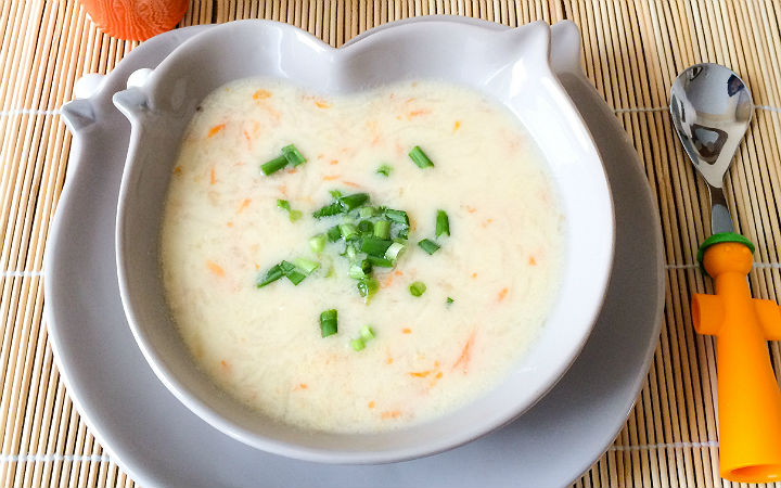 Bebekler Icin Pirincli Yogurt Corbasi