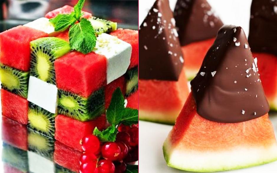 Karpuz Sunumlari Ilginc Karpuz Sunumlari Yemek Com