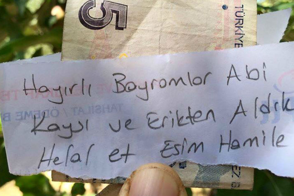 Helal Olsun Hamile Esi Icin Aldigi Meyvelerin Parasini Agaca Asan Guzel Insan Yemek Com