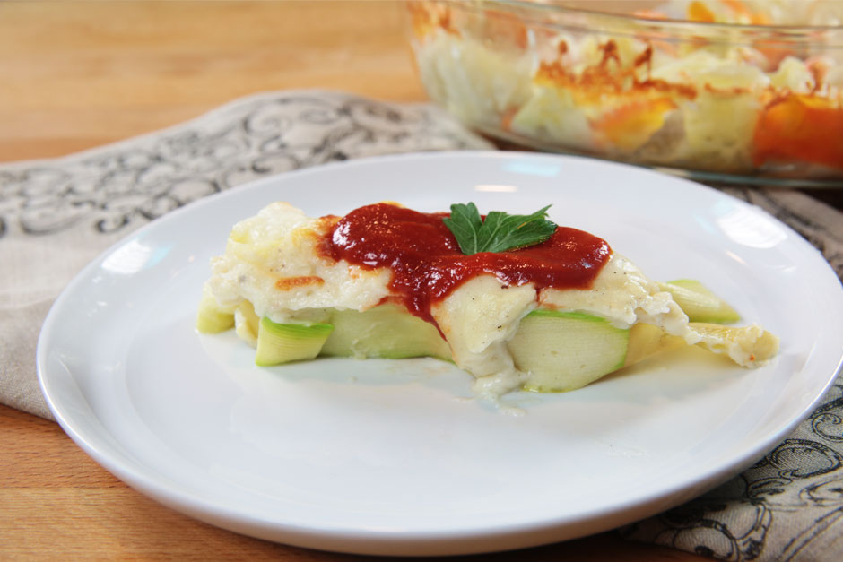 beşamel soslu sebze graten