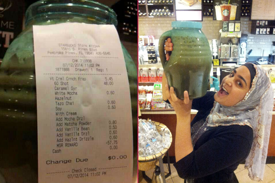 Hic Para Odemeden Dunyanin En Pahali Starbucks Kahvesini Icen Kadin Yemek Com