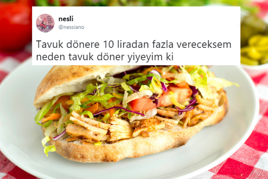 10 Liradan Ucuza Tavuk Doner Yemeyin Uyarisina Verilmis En Komik 13 Tepki Yemek Com
