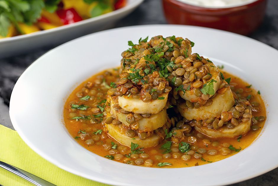 Yesil Mercimekli Patates Dizme Tarifi Nasil Yapilir Videolu Yemek Com
