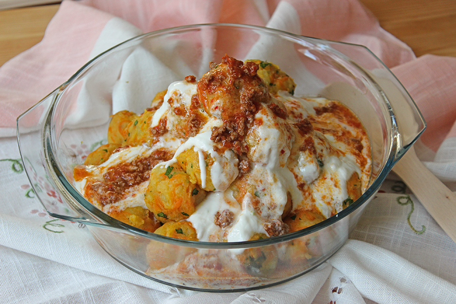 Patatesli Havuçlu Mantı recipe image 3
