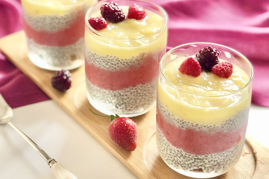 Ananasli Cilekli Chia Puding Tarifi Nasil Yapilir Yemek Com