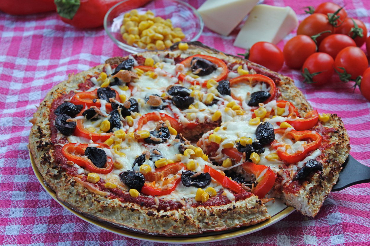 Karnabahar Tabanlı Pizza Tarifi