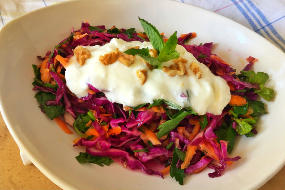 Kırmızı Lahana Salatası Tarifi