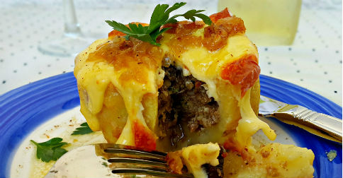 Etli Patates Dolması
