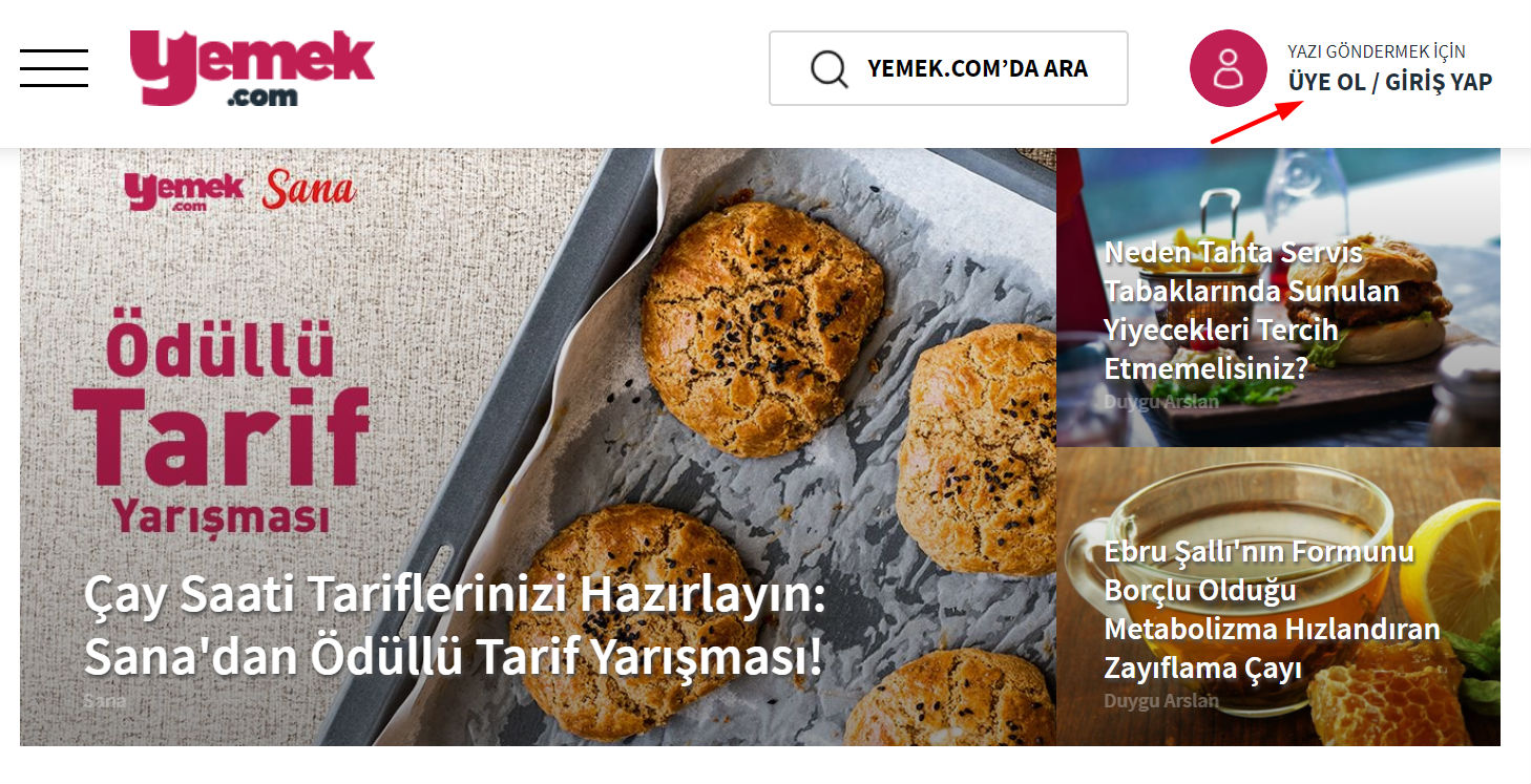 yemek-com-uye-ol