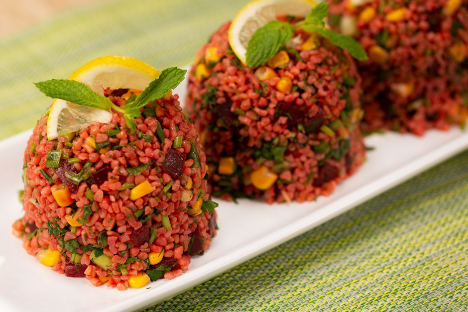 Pancarlı Bulgur Salatası Tarifi