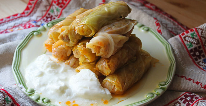 Zeytinyağlı Lahana Sarması