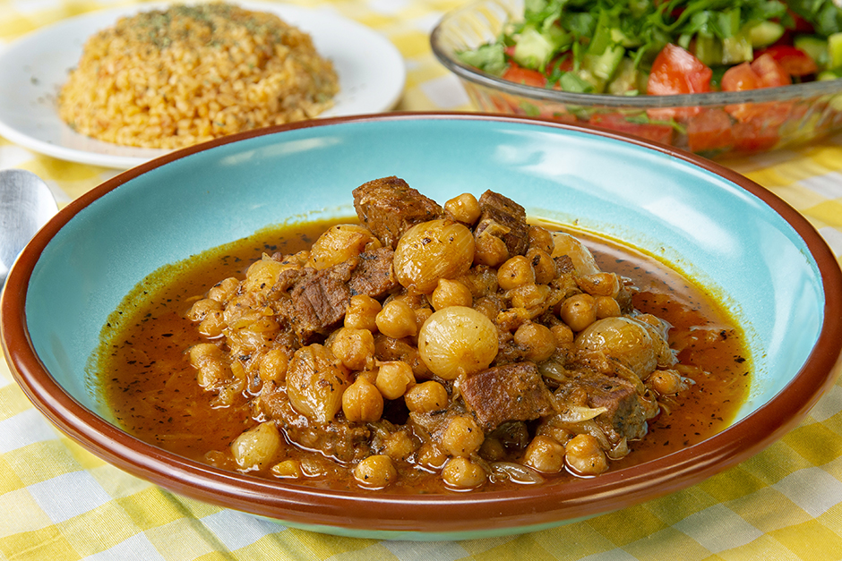 Nohutlu Soğan Yahnisi Tarifi