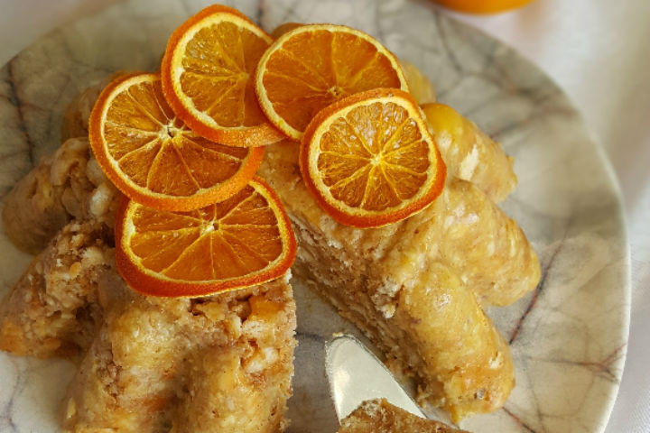 Portakallı Mozaik Pasta Tarifi