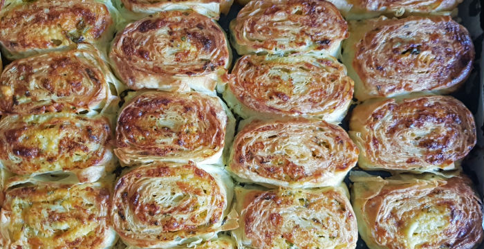 Sodalı Peynirli Dilim Börek