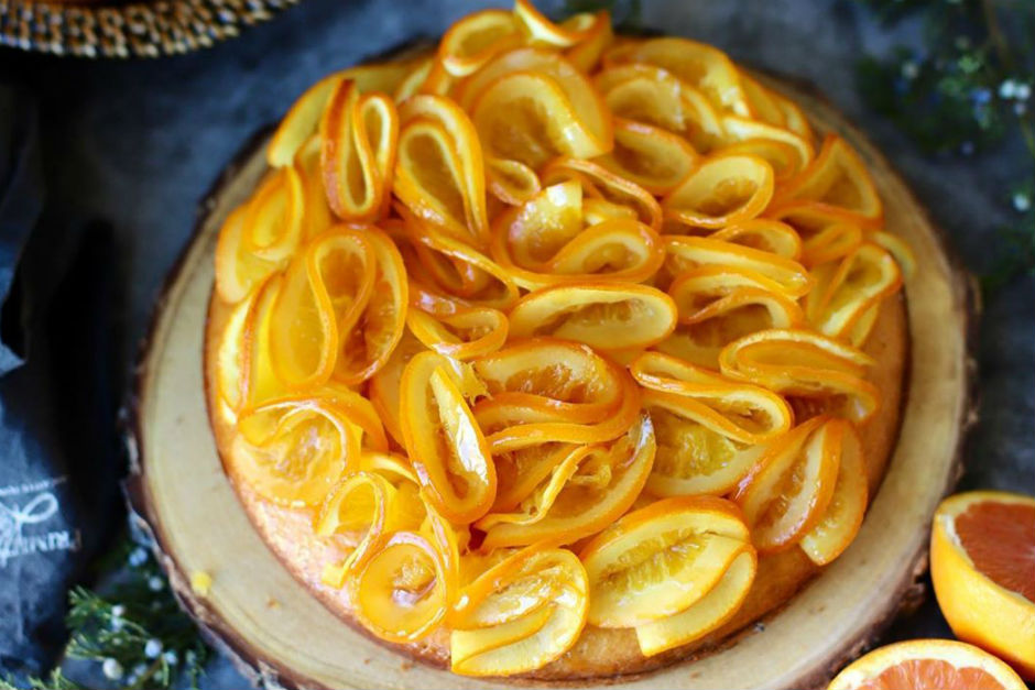 Portakal Şekerlemeli Kek Tarifi