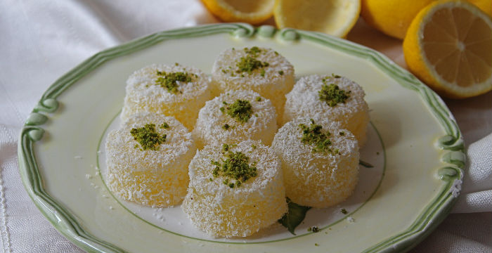 4 Malzemeli Limonlu Lokum