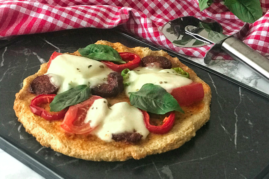 Yulaf Unlu Fit Pizza Tarifi