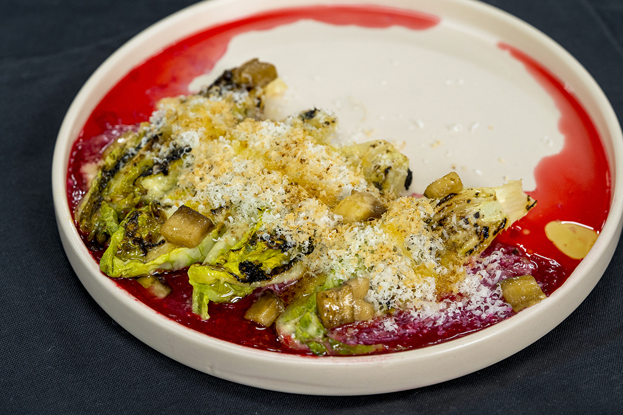 Muz Vinegretli Parmesanlı Marul Tarifi