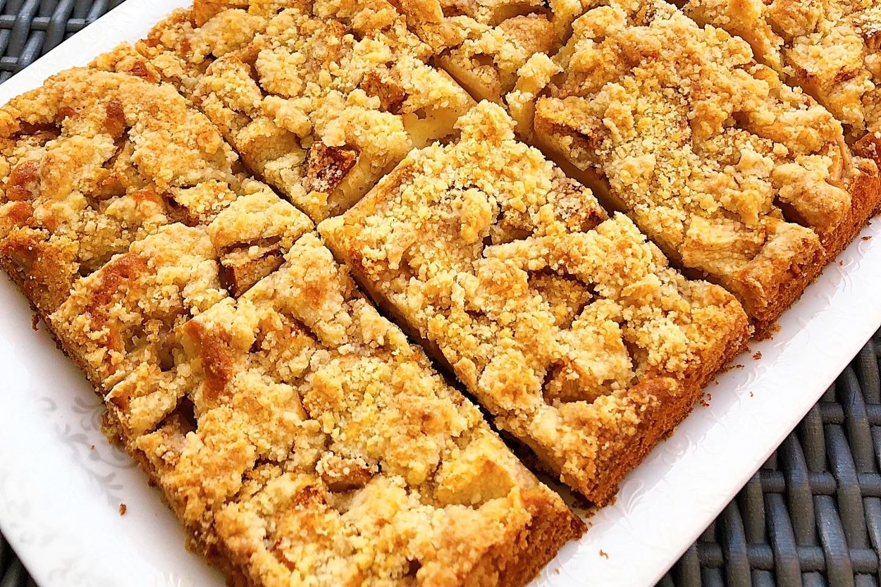 Elmalı Crumble Kek Tarifi