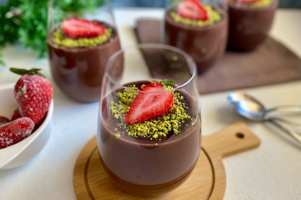 Bardakta Puding Tarifi