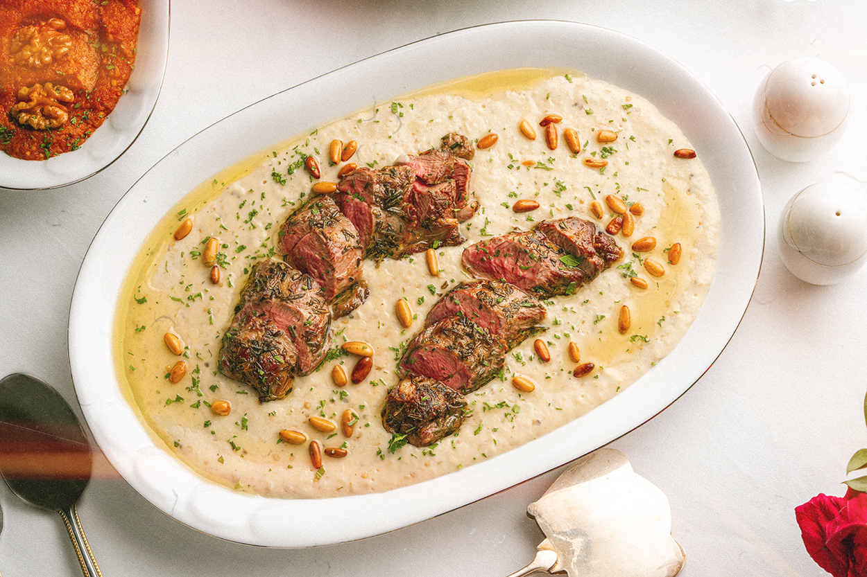 Beğendi Üstünde Kuzu Sırt Tarifi