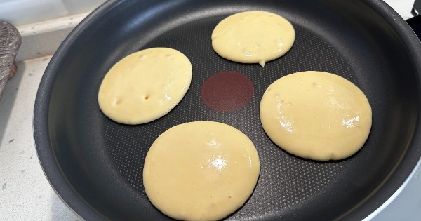 Sütsüz Pancake Aşama 4